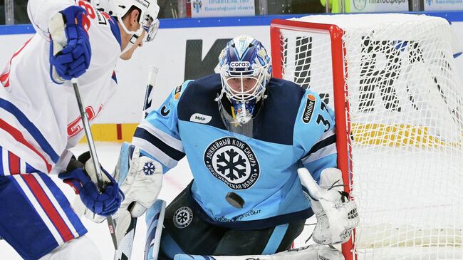 Хоккей. КХЛ. Матч Сибирь - СКА